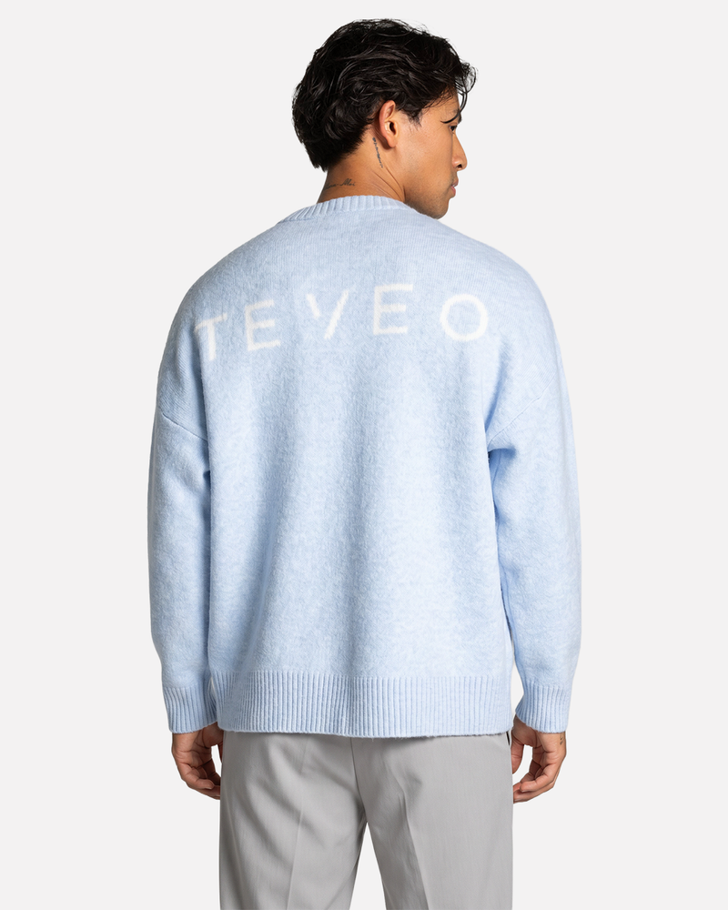 Knit Sweater "Babyblau"