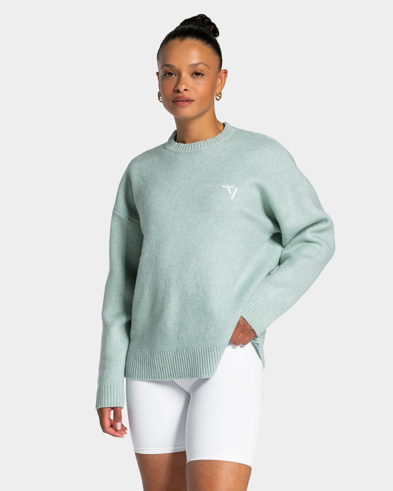 Knit Sweater "Pistachio"