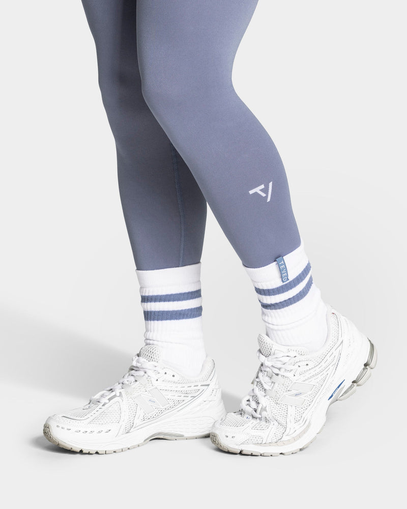 Lift Chunky Socken (2er-Pack) "Stahlblau"