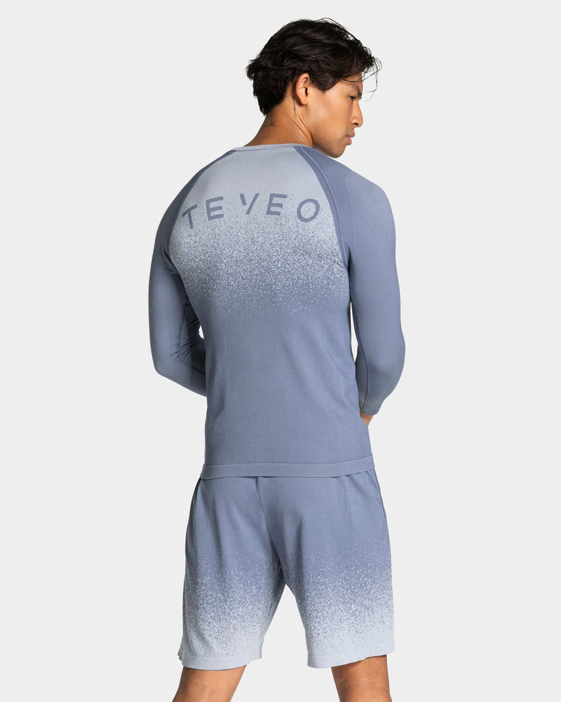Lift Seamless Longsleeve "Stahlblau"