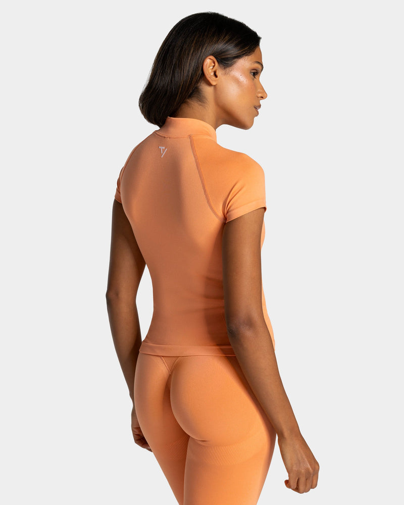 Lift Zip Shortsleeve "Apricot"