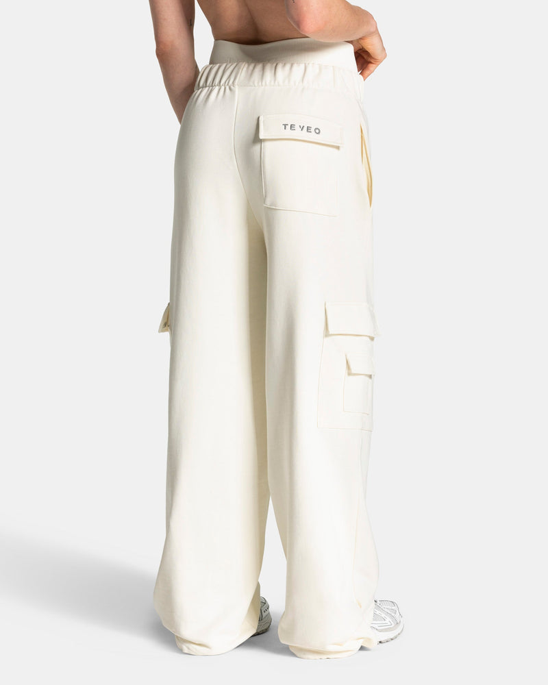 Lift Wide Leg Cargo Jogger "Cloud"
