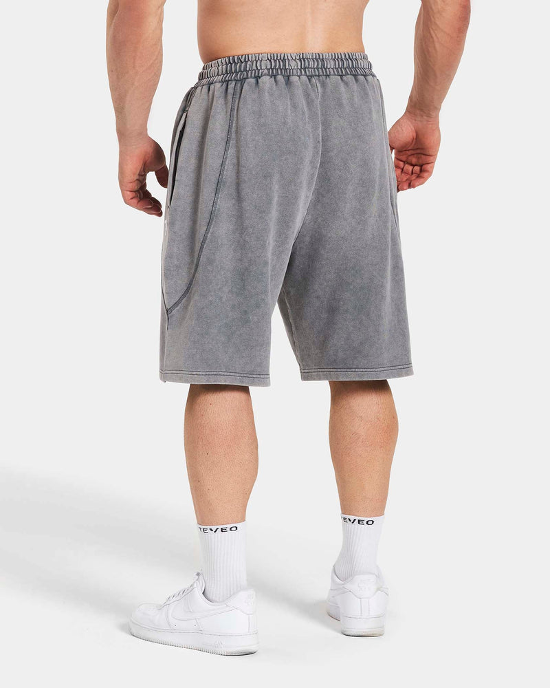 Legacy Lifting Oversized Shorts "Acid Grey"