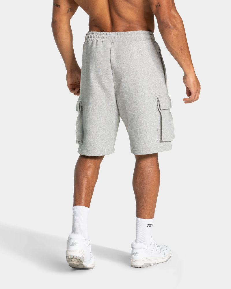 Lift Cargo Shorts "Hellgrau Meliert"