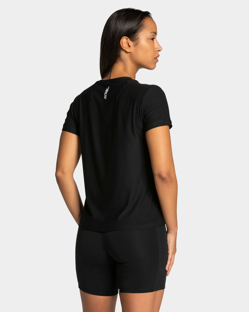 RUN T-Shirt "Schwarz"