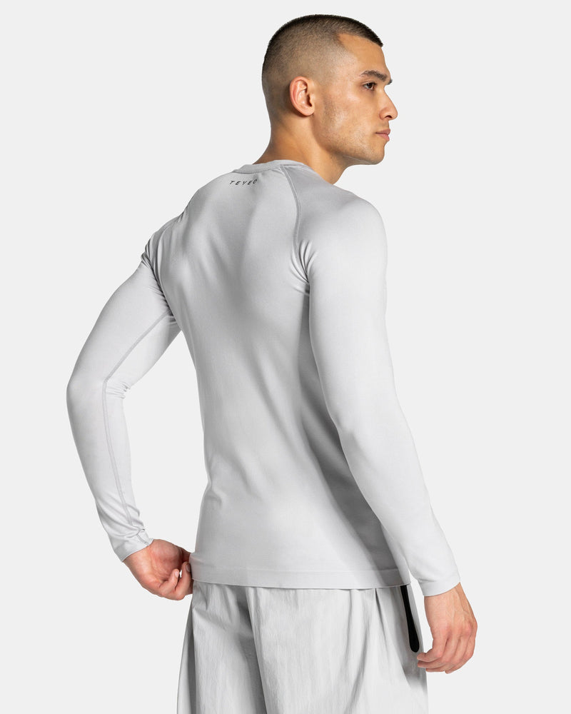 Workout Seamless Longsleeve "Hellgrau"