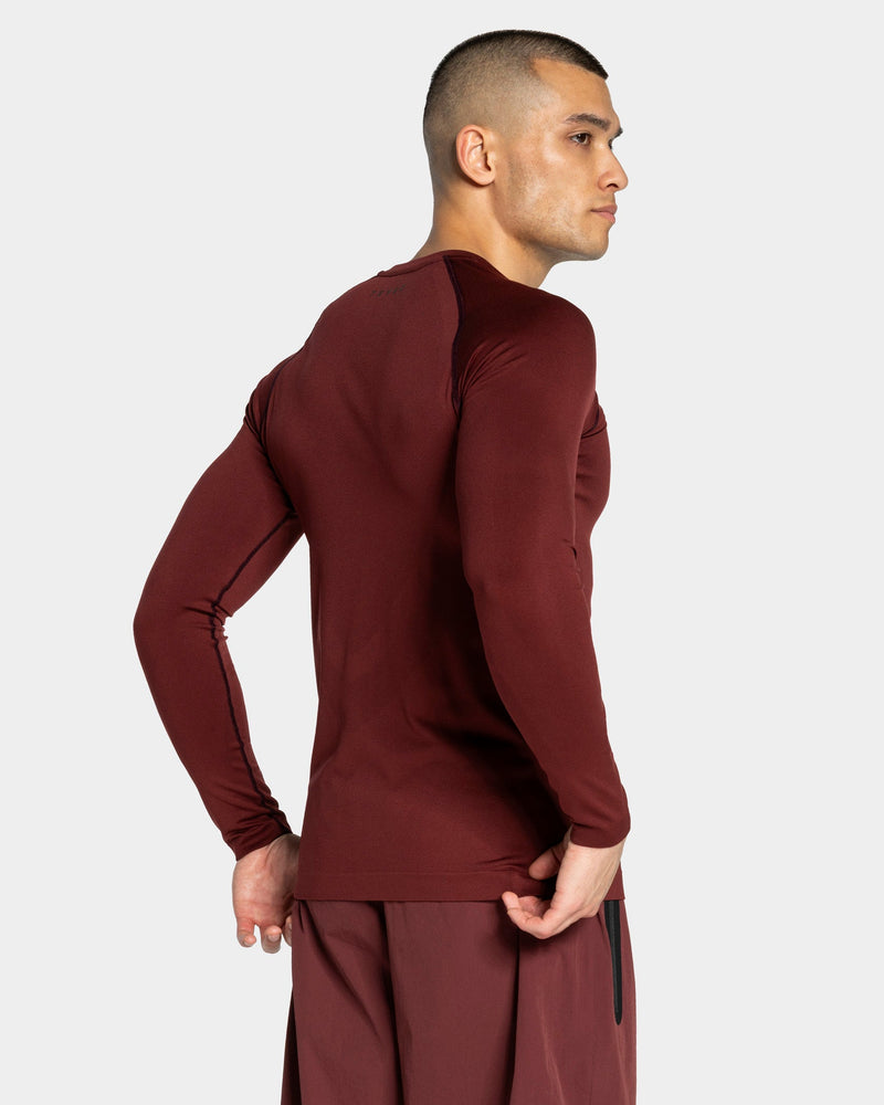 Workout Seamless Longsleeve "Merlot"