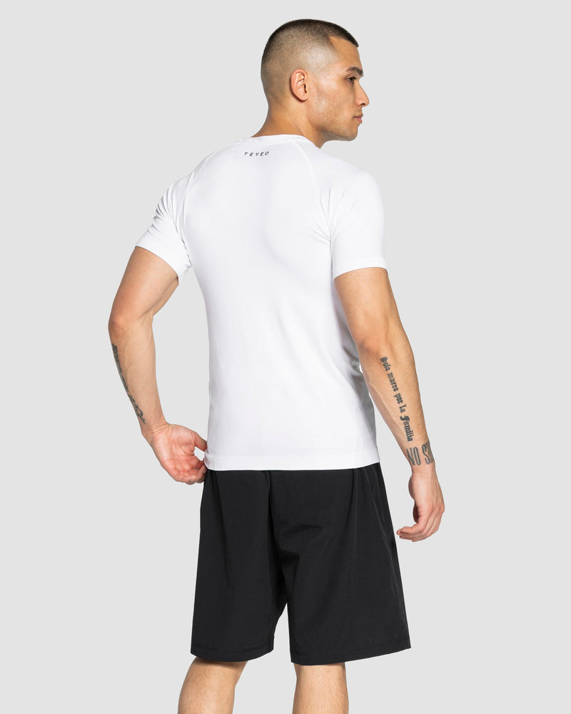 Workout Seamless T-Shirt "Weiß"