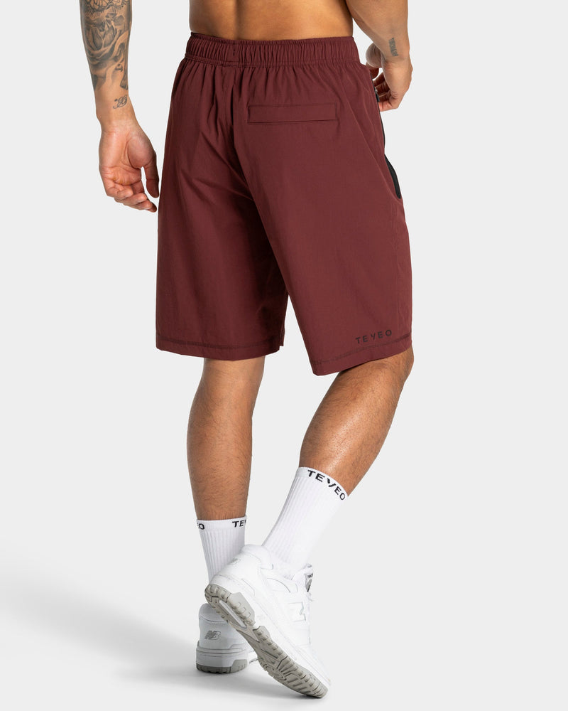 Workout Shorts "Merlot"