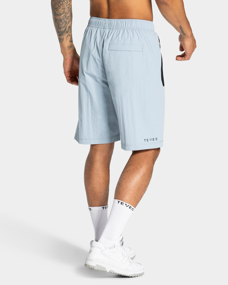Workout Shorts "Stahlblau"
