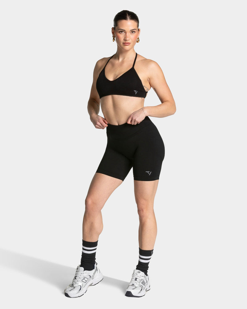 Lift Sculpt Scrunch Shorts "Schwarz"