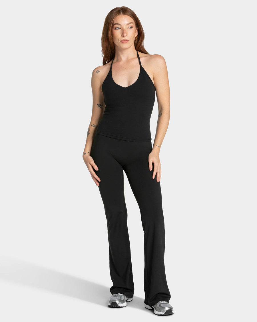 Allrounder Neckholder Cami Top "Schwarz"