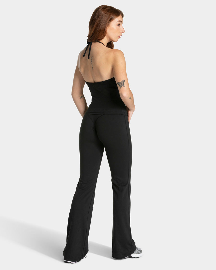 Allrounder Neckholder Cami Top "Schwarz"