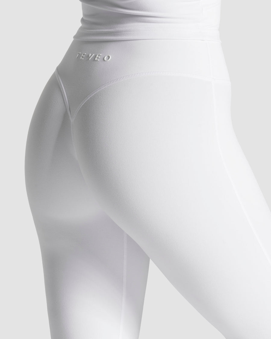Allrounder Capri Leggings "Weiß"