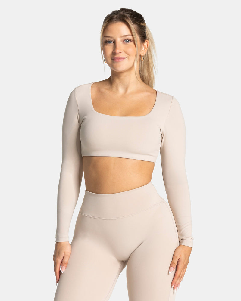 Allrounder Cropped Longsleeve "Cream"