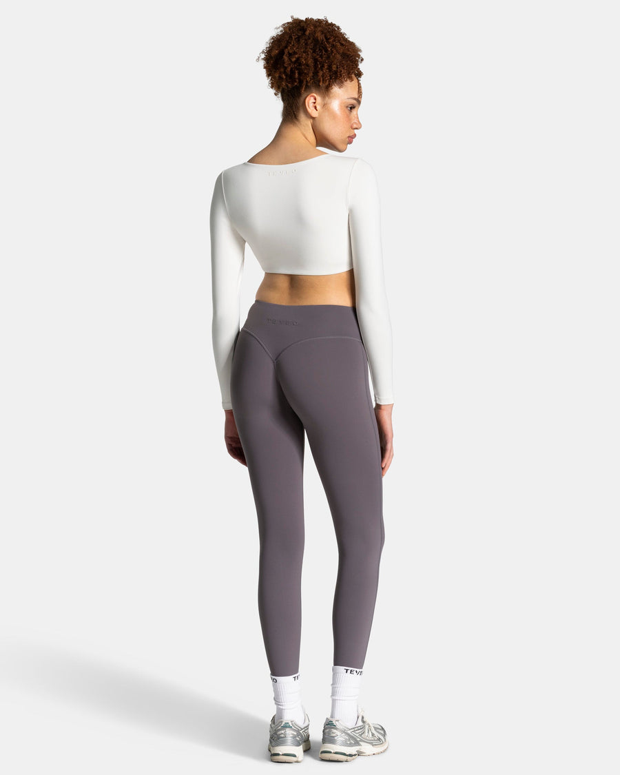 Allrounder Cropped Longsleeve "Off White"