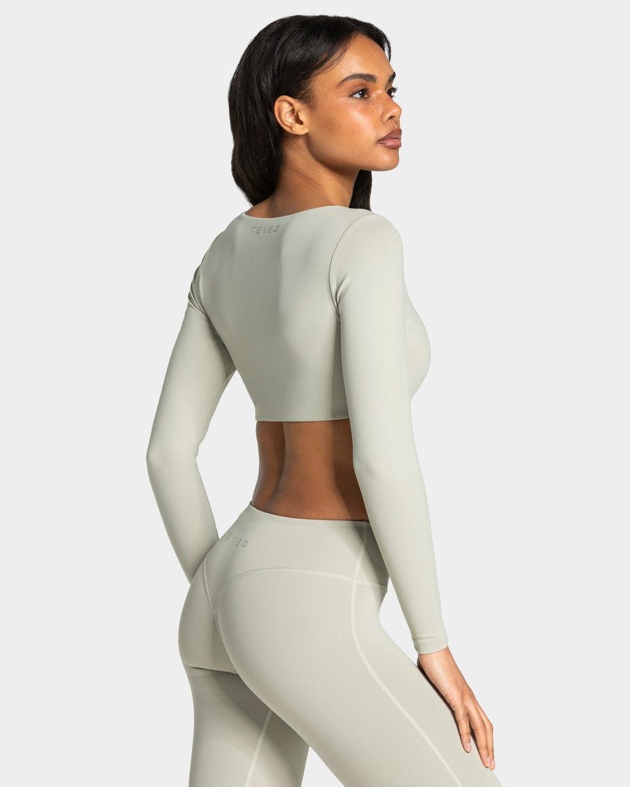 Allrounder Cropped Longsleeve "Pistachio"