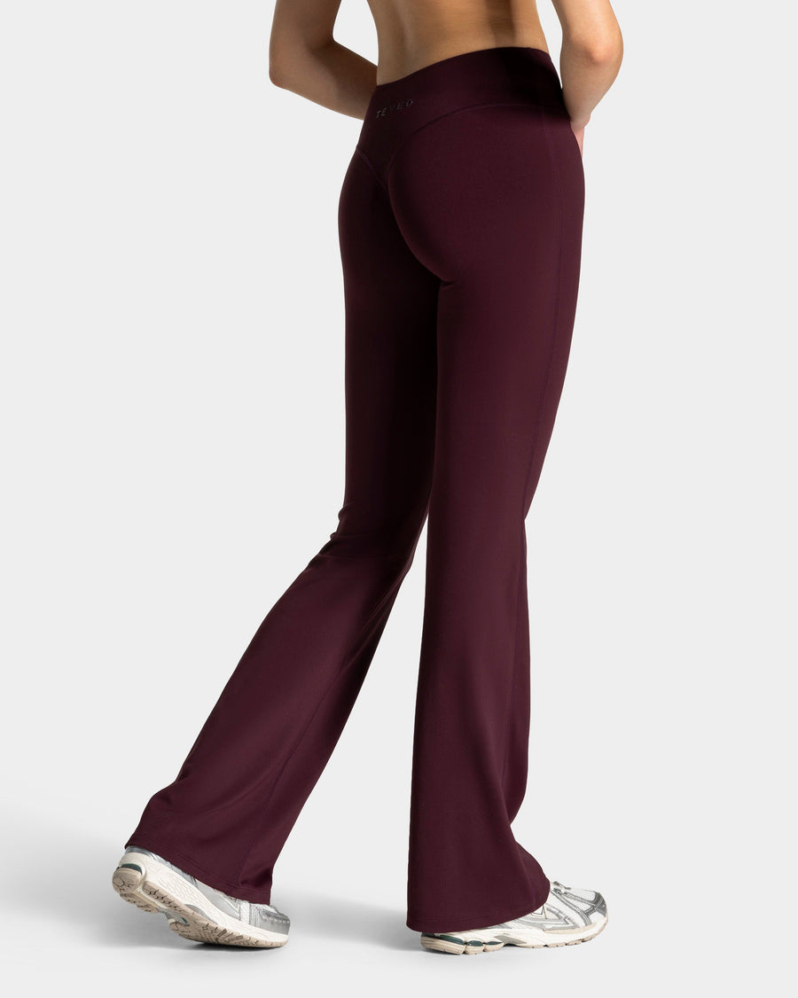 Allrounder Flared Leggings Tall "Merlot"