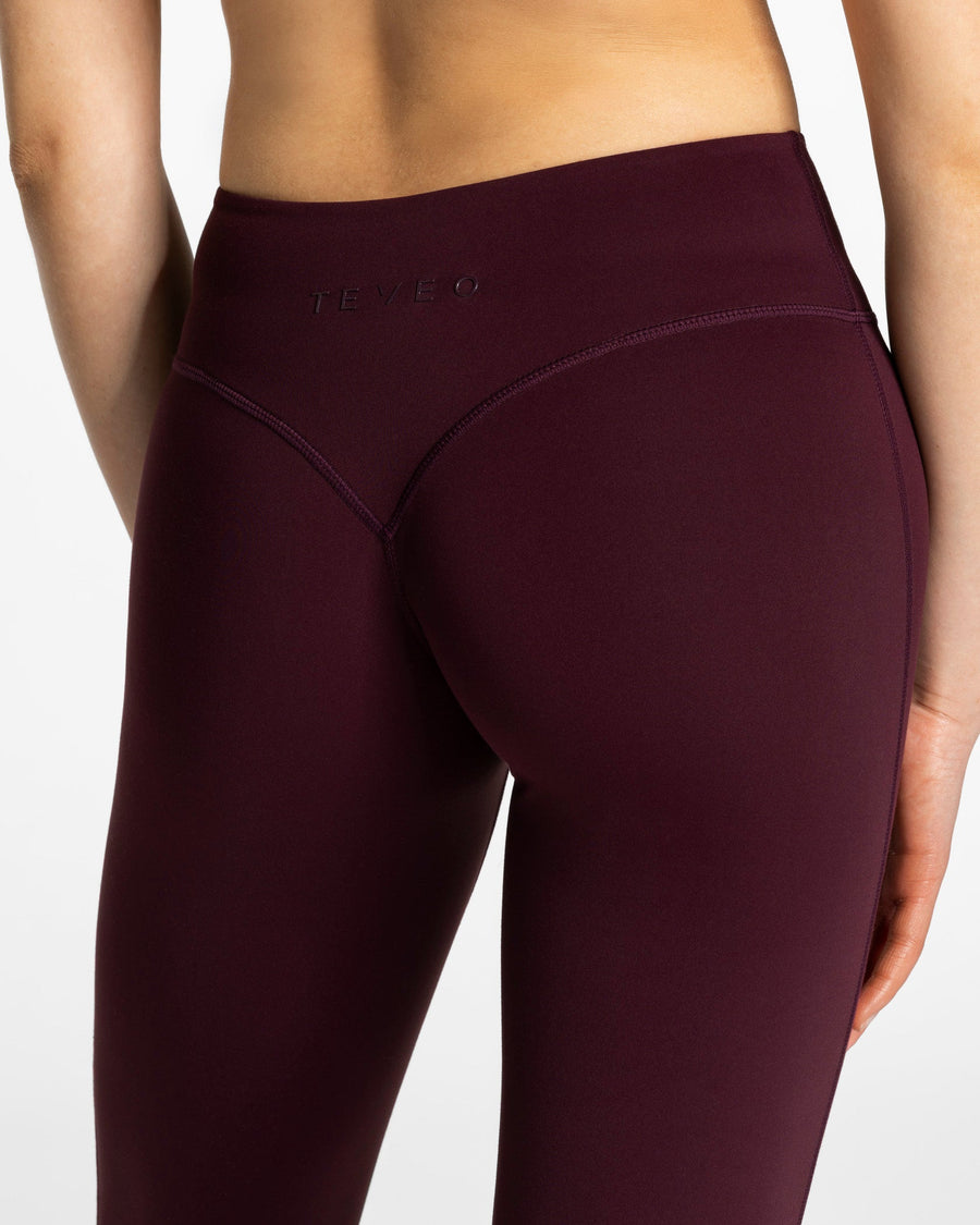 Allrounder Flared Leggings Regular "Merlot"