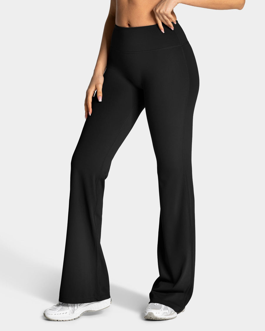 Allrounder Flared Leggings Tall "Schwarz"