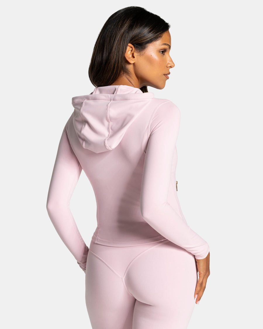Allrounder Shaping Hooded Zip Jacke "Rosa - Gold"