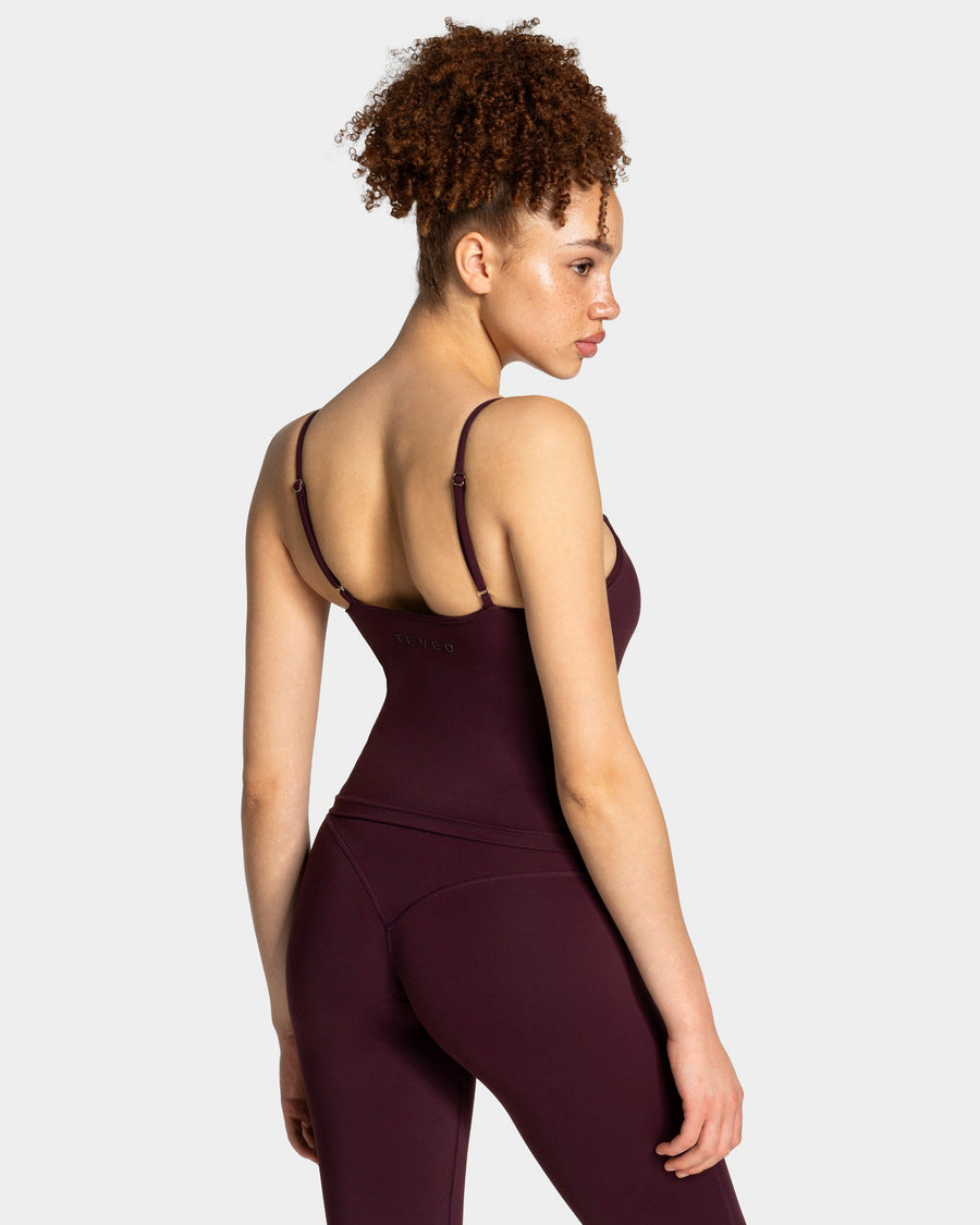Allrounder Mid Cami Top "Merlot"