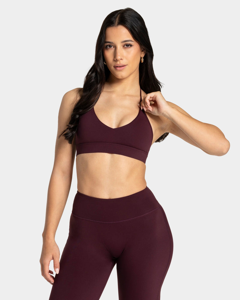 Allrounder Neckholder Bh "Merlot"