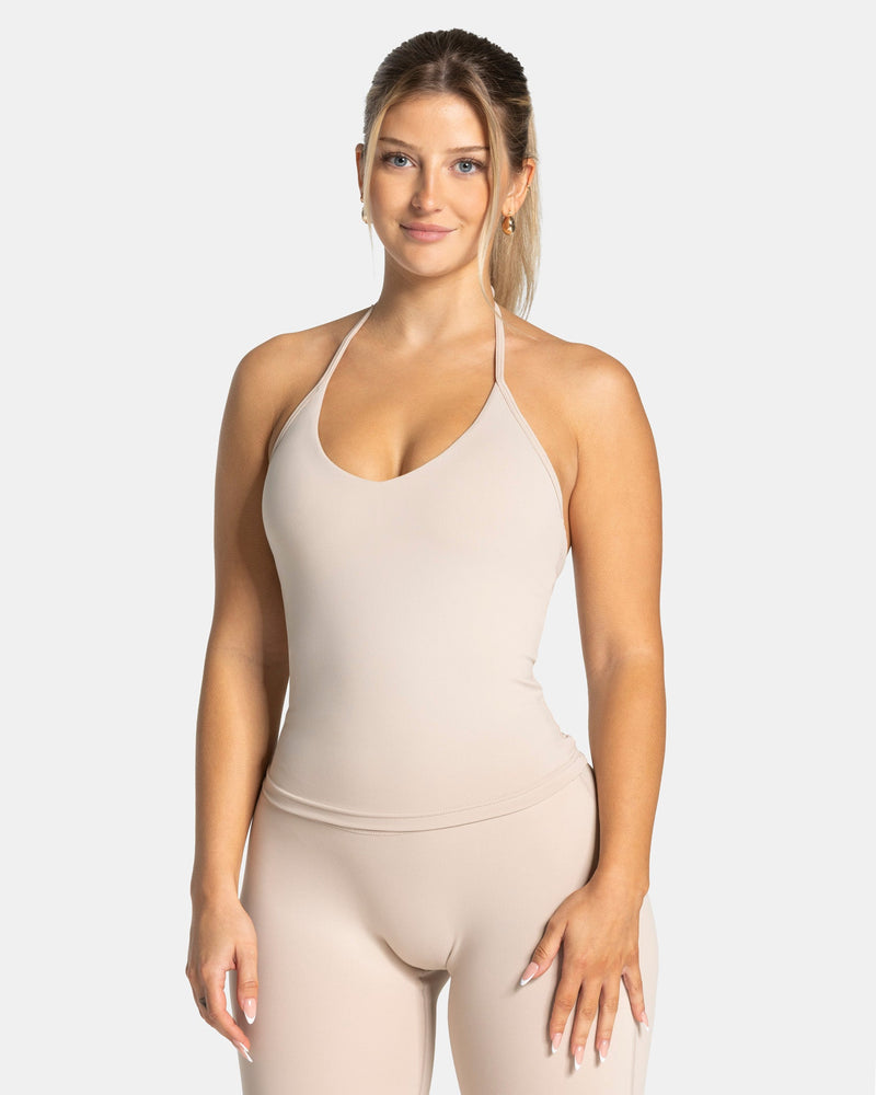 Allrounder Neckholder Cami Top "Cream"