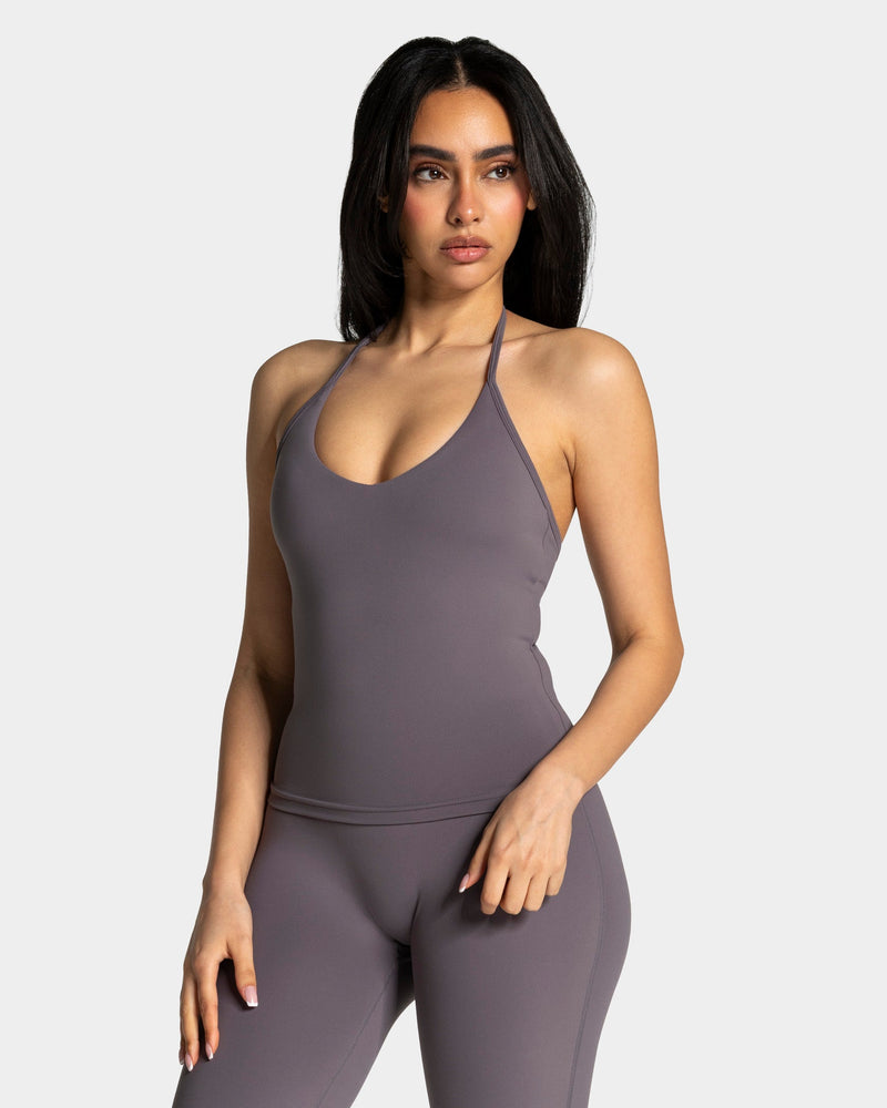 Allrounder Neckholder Cami Top "Graphit"
