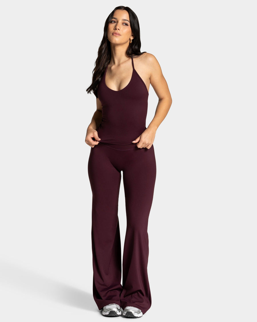 Allrounder Neckholder Cami Top "Merlot"