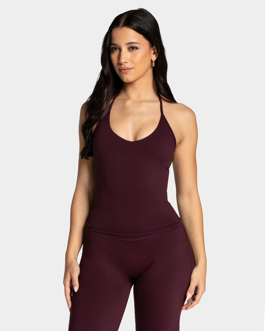 Allrounder Neckholder Cami Top "Merlot"