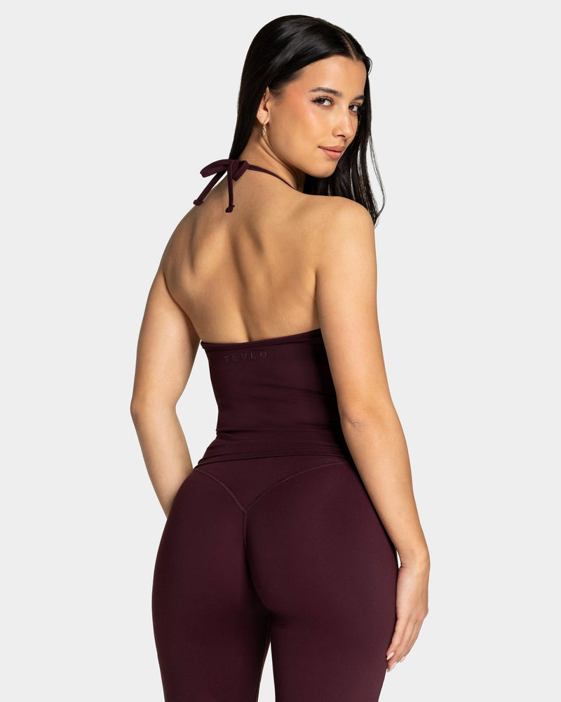 Allrounder Neckholder Cami Top "Merlot"