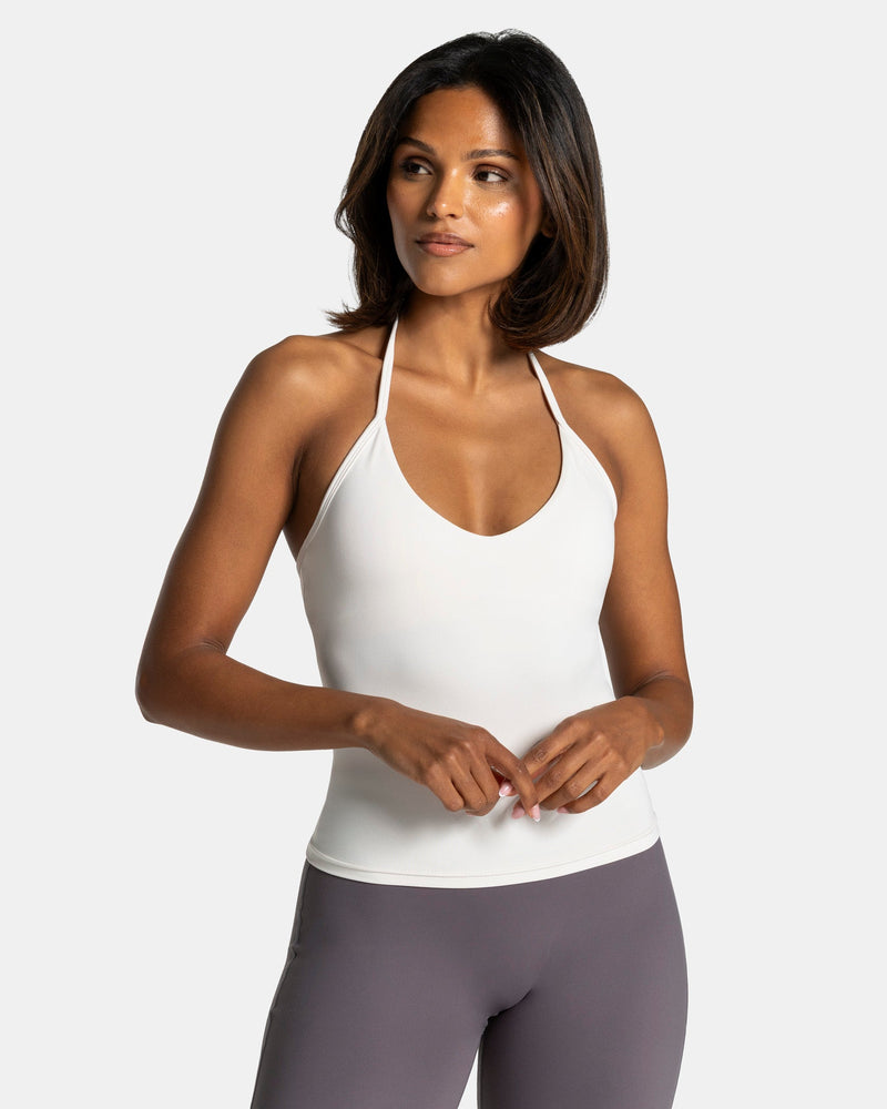 Allrounder Neckholder Cami Top "Off White"