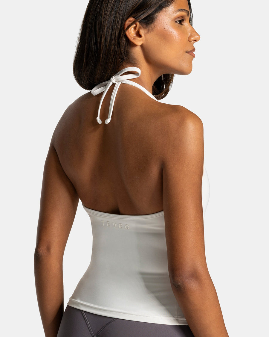 Allrounder Neckholder Cami Top "Off White"