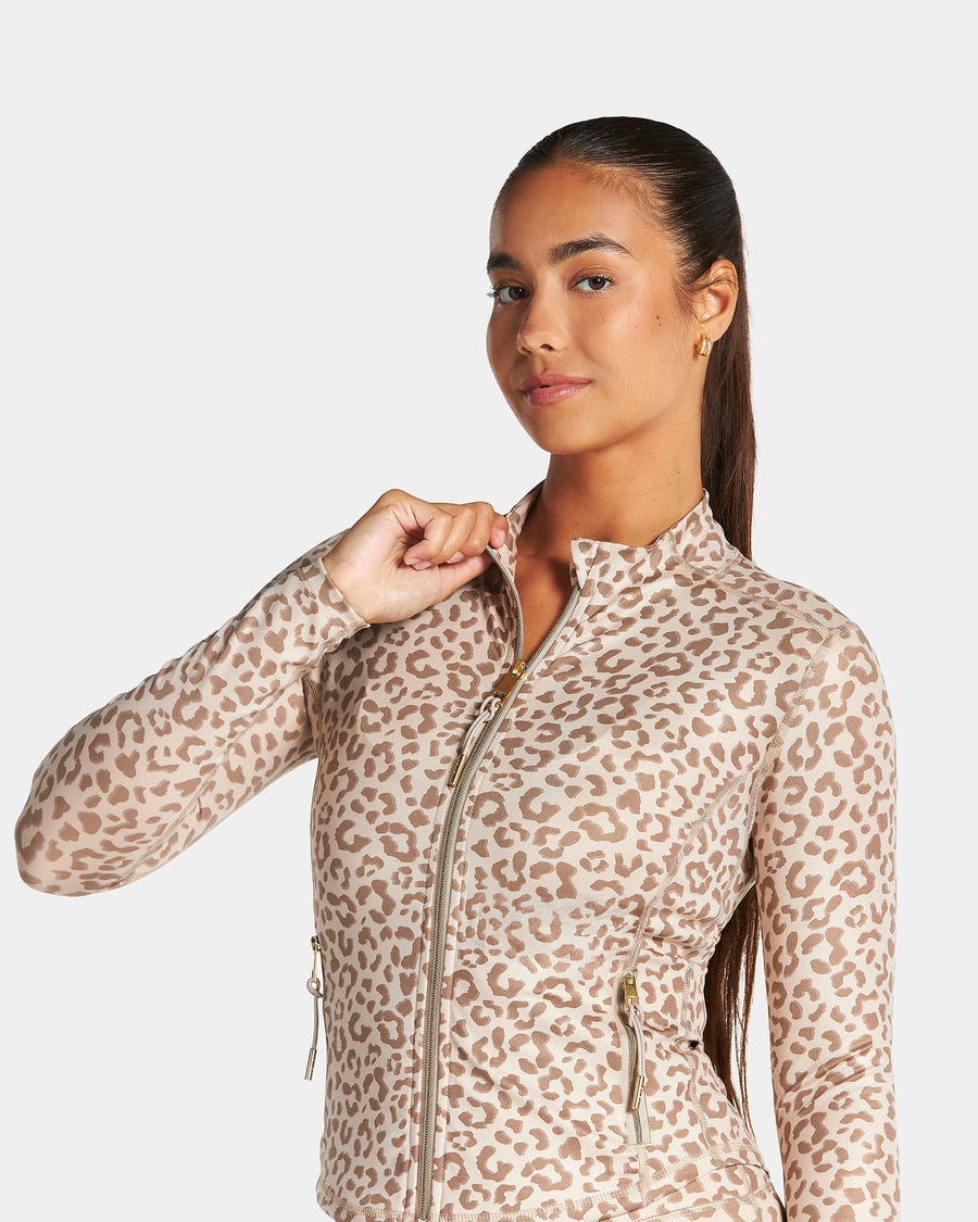 Allrounder Shaping Zip Jacke "Leo Dune"