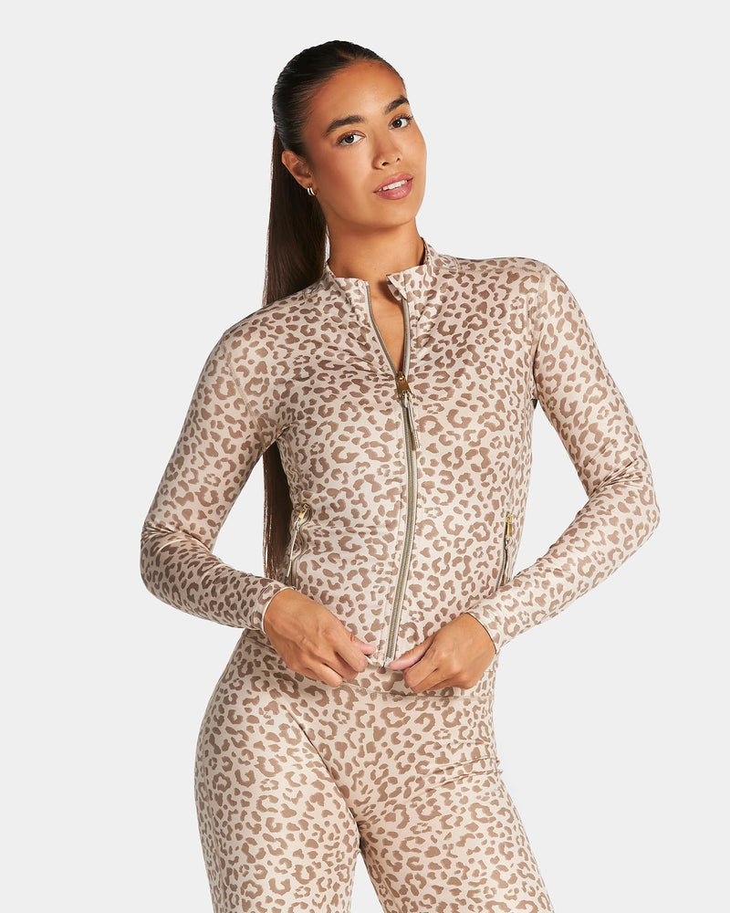 Allrounder Shaping Zip Jacke "Leo Dune"