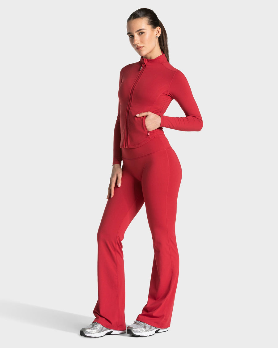 Allrounder Shaping Zip Jacke "Cherry"