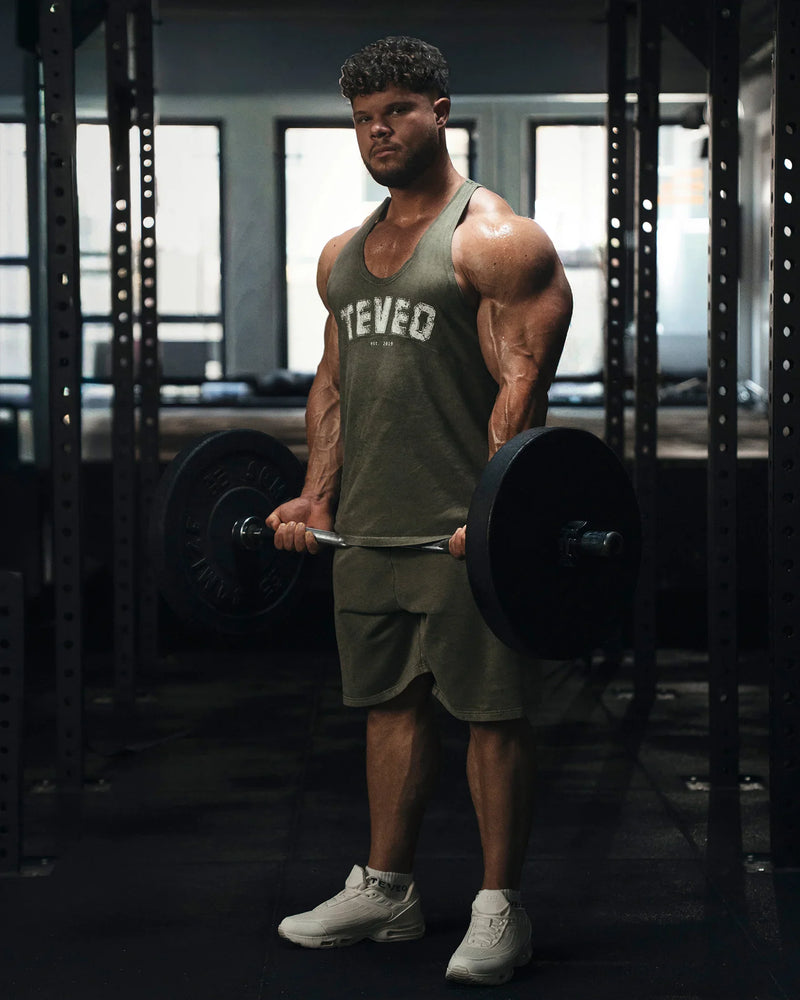 Legacy Lifting Oversized Shorts "Acid Khaki"