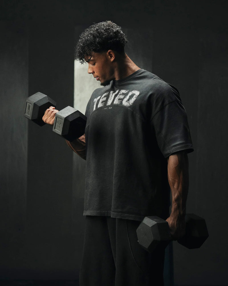 Legacy Lifting Oversized T-Shirt "Acid Schwarz"