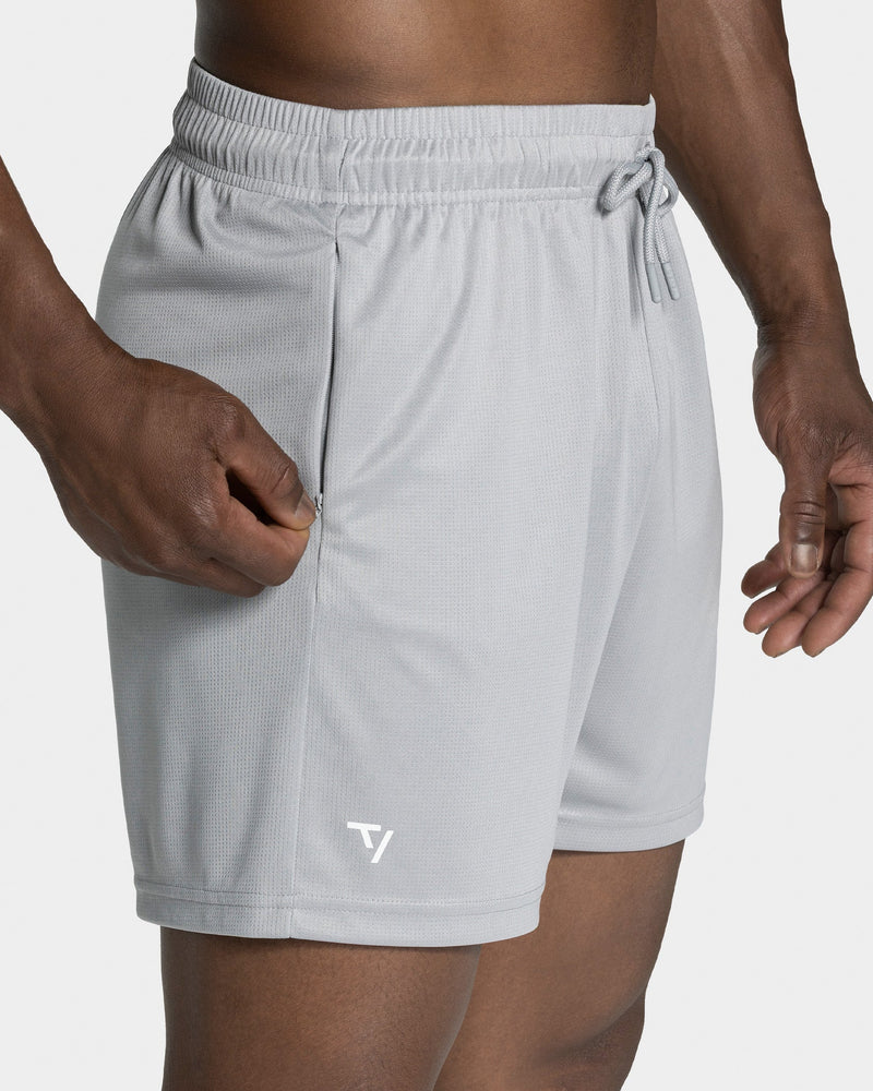 Baseline Mesh Shorts "Hellgrau"