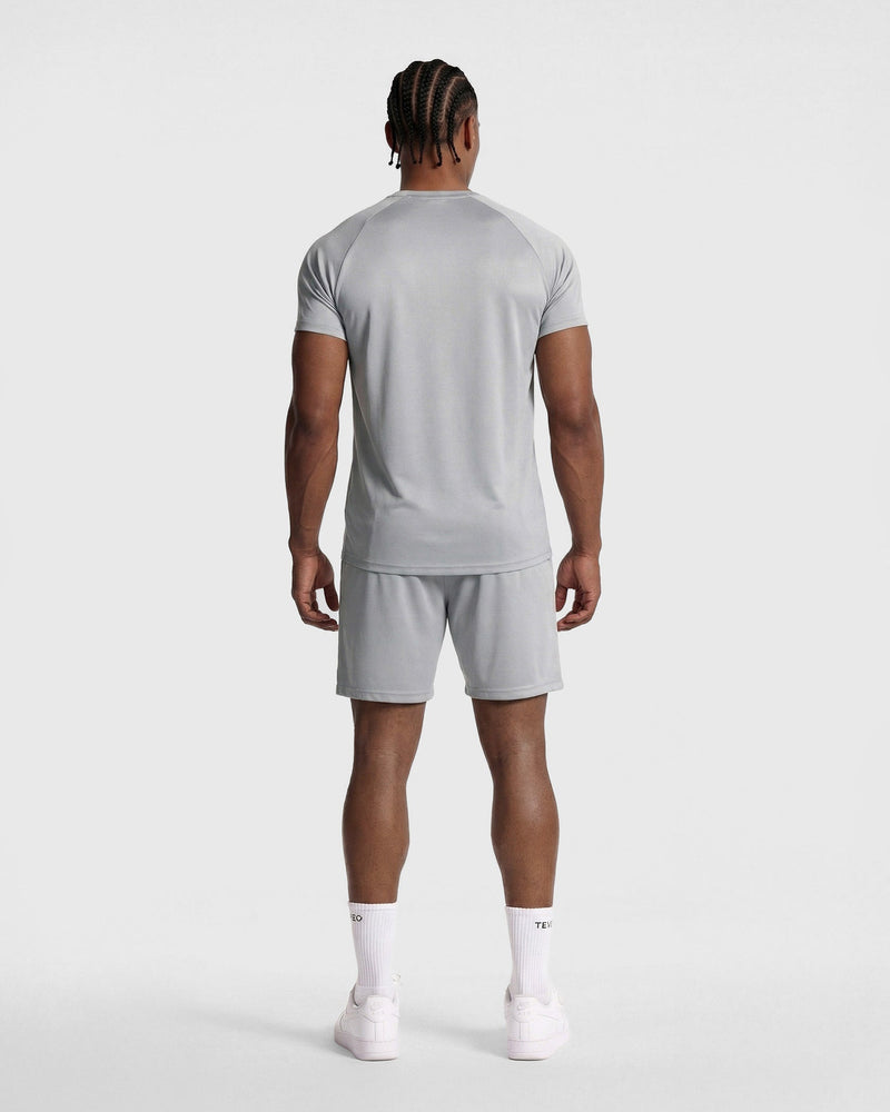 Baseline Mesh T-Shirt "Hellgrau"