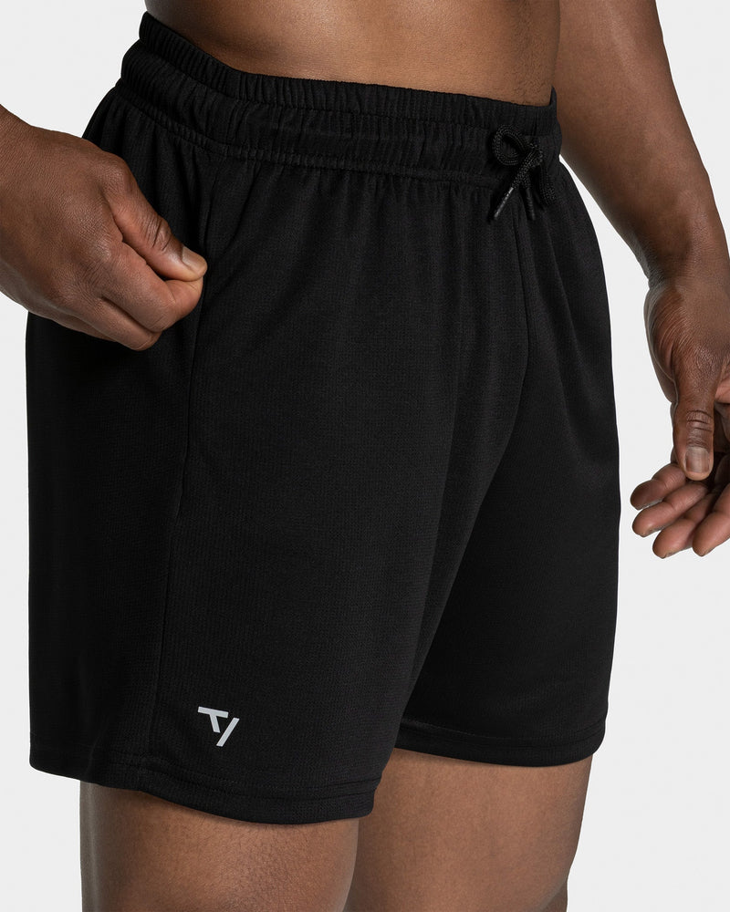 Baseline Mesh Shorts "Schwarz"