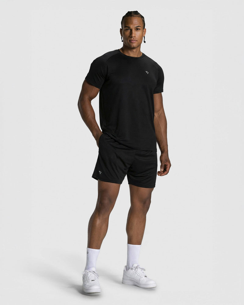 Baseline Mesh T-Shirt "Schwarz"