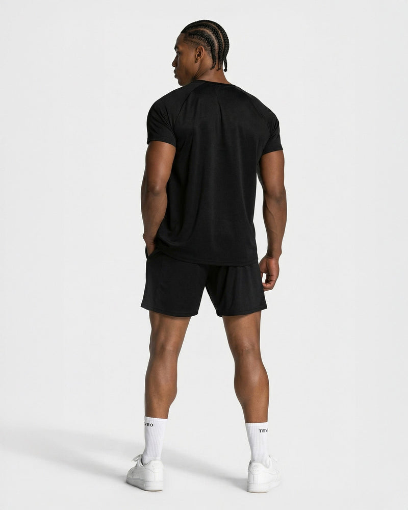 Baseline Mesh Shorts "Schwarz"