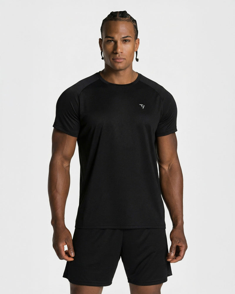 Baseline Mesh T-Shirt "Schwarz"