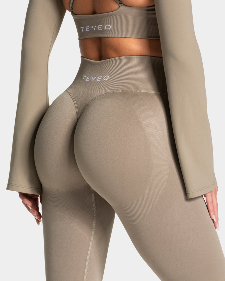 Charming Pro Lifted Scrunch Leggings "Khaki"
