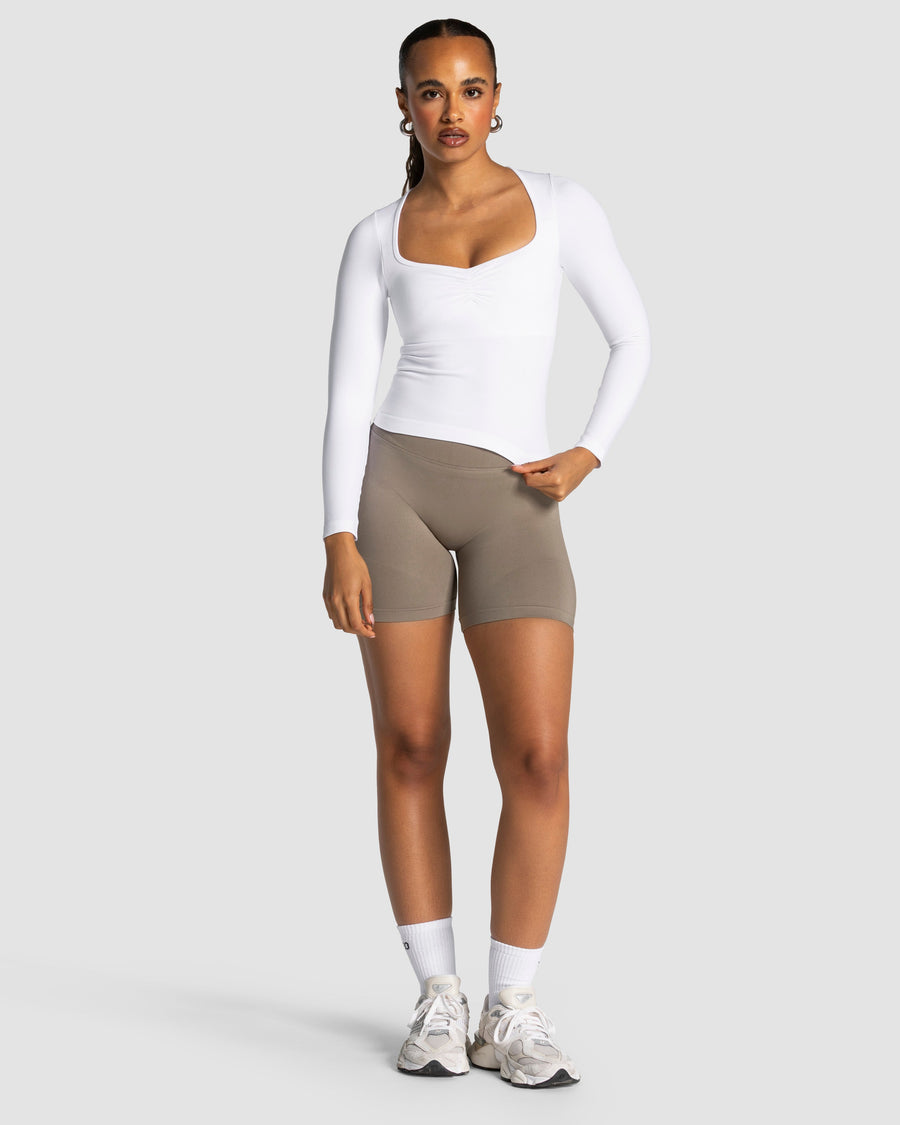 Charming Pro Longsleeve "Weiß"