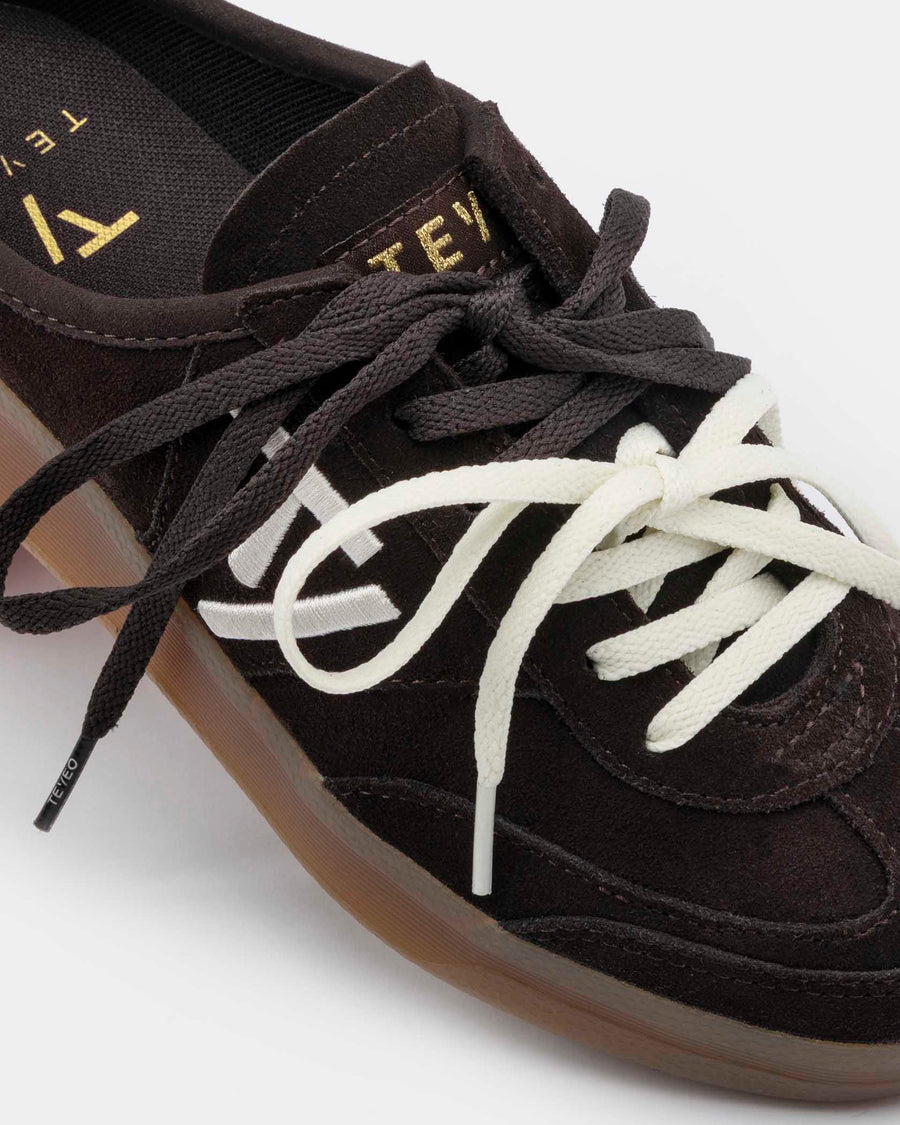 Classic Mule "Dark Chocolate - Off White"