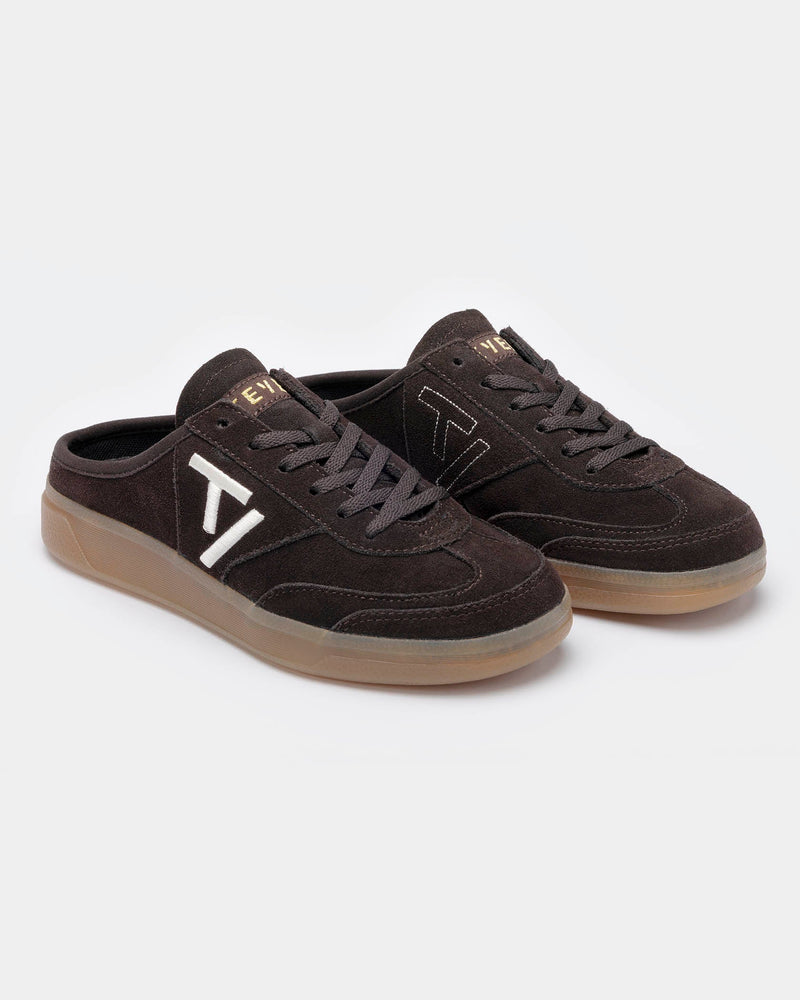 Classic Mule "Dark Chocolate - Off White"