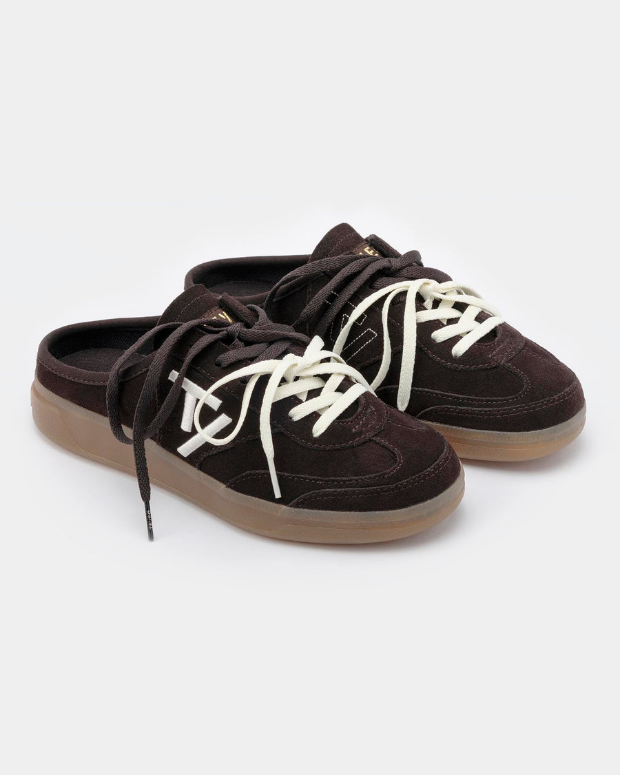 Classic Mule "Dark Chocolate - Off White"